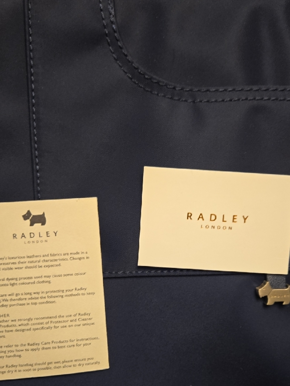 Radley London Womens Blue Backpack - Picture 9 of 16